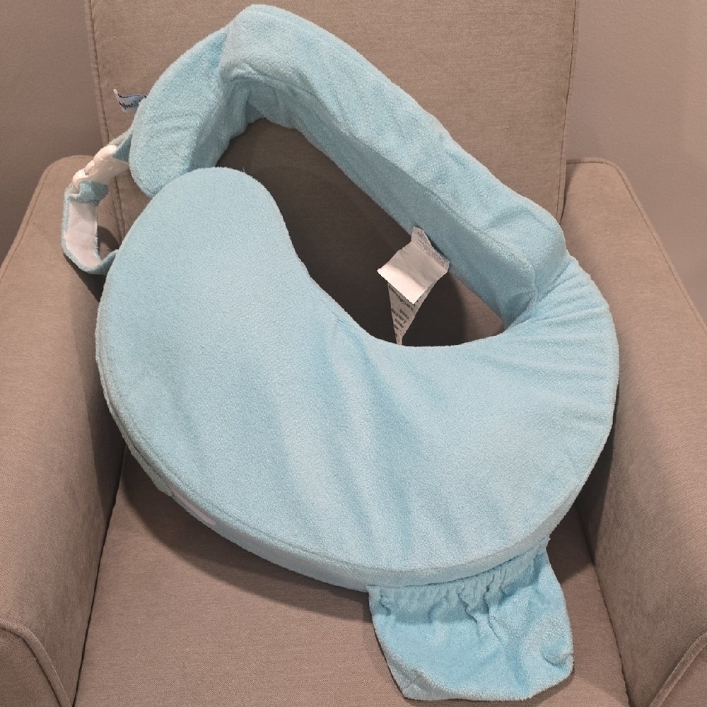 My Brest Friend Aqua Blue Nursing Pillow - Picture 13 of 16